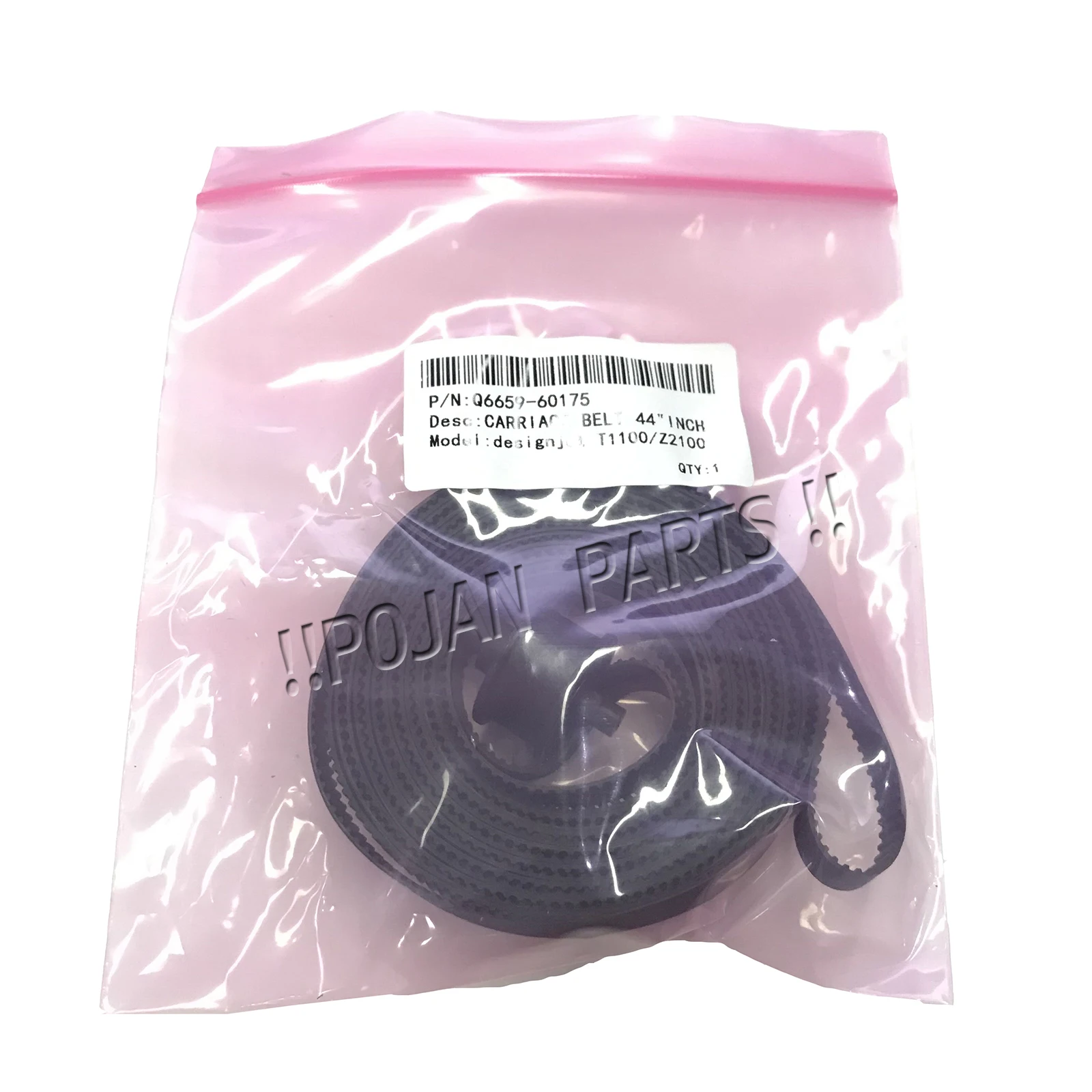 1PCS X Q6659-60175 44inch B0 Carriage Belt for DesignJet T610 T1100 Z2100 Z3100 Z3200 PS Printer Plotter Parts POJAN