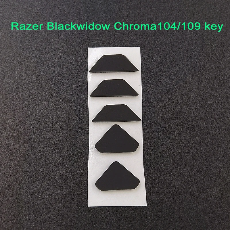 1set Mechanical Keyboard Foot Pads For Razer Blackwidow Chroma Essential X Tournament Edition 2014 2019 104 87 key Silicone Mats