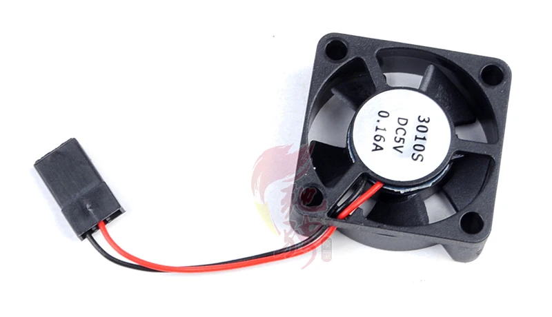 Ventola originale Hobbywing 10000RPM 5V MP3010SH JR-3P per EZRUN MAX8 EZRUN SC8 QUICRUN 1060