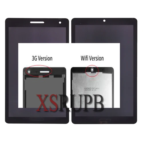Imagen 2 del producto Para Huawei MediaPad T3 7 BG2-W09 pantalla BG2-U01 BG2-U03 pantalla LCD matriz Panel de pantalla táctil digitalizador tableta montaje 3G Wifi