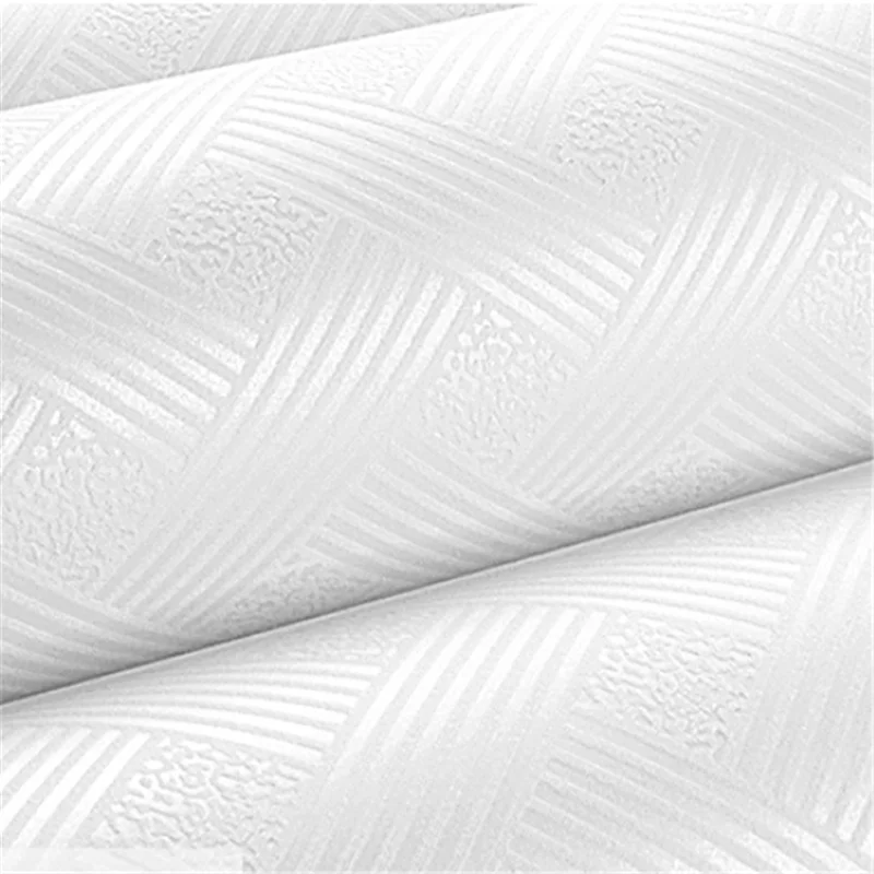 wellyu 3d suspended ceiling pasted roof roof wallpaper bedroom living room modern minimalist white pure white pattern wallpaper