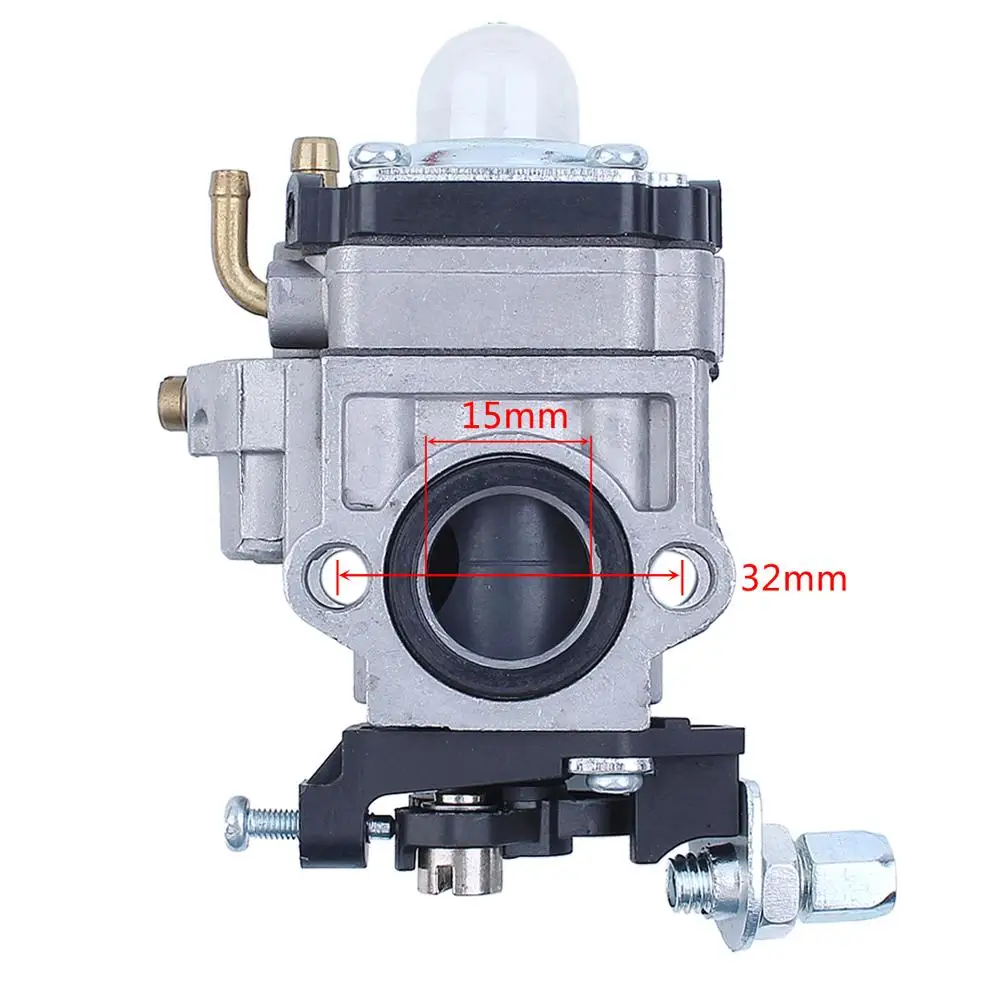 Carburetor Base Connector Intake Manifold Fuel Hose 43cc 52cc 40-5 BC430 CG430 CG520 1E40F-5 44F-5 Motor Brush Cutter Trimmer