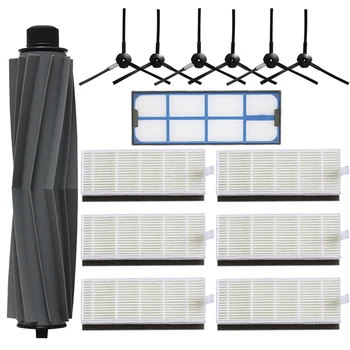 Rulo Ana Fırça HEPA Filtre Yan Fırçalar Ilife A6 A8 620X623 Elektrikli Robot Temizleyici Parçaları Değiştirme Aksesuarları