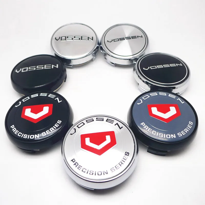 4pcs 65mm 60mm Vossen Wheel Center Cap For RAYS TE37 Wheel Hub Styling Cover Emblem Badge Sticker Accessories