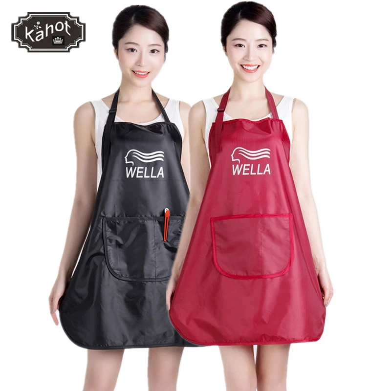 

1pcs Professional Waterproof Hairdressing Apron Salon Hair Cutting Styling Hairdresser Bib Pinafore Barber Manicurist Work Apron