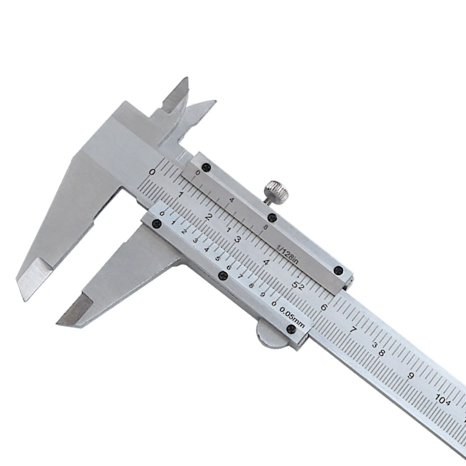 Calibrador Vernier de acero inoxidable de 100/150mm, herramienta de medición duradera, calibrador para mediciones de precisión, trabajo estable