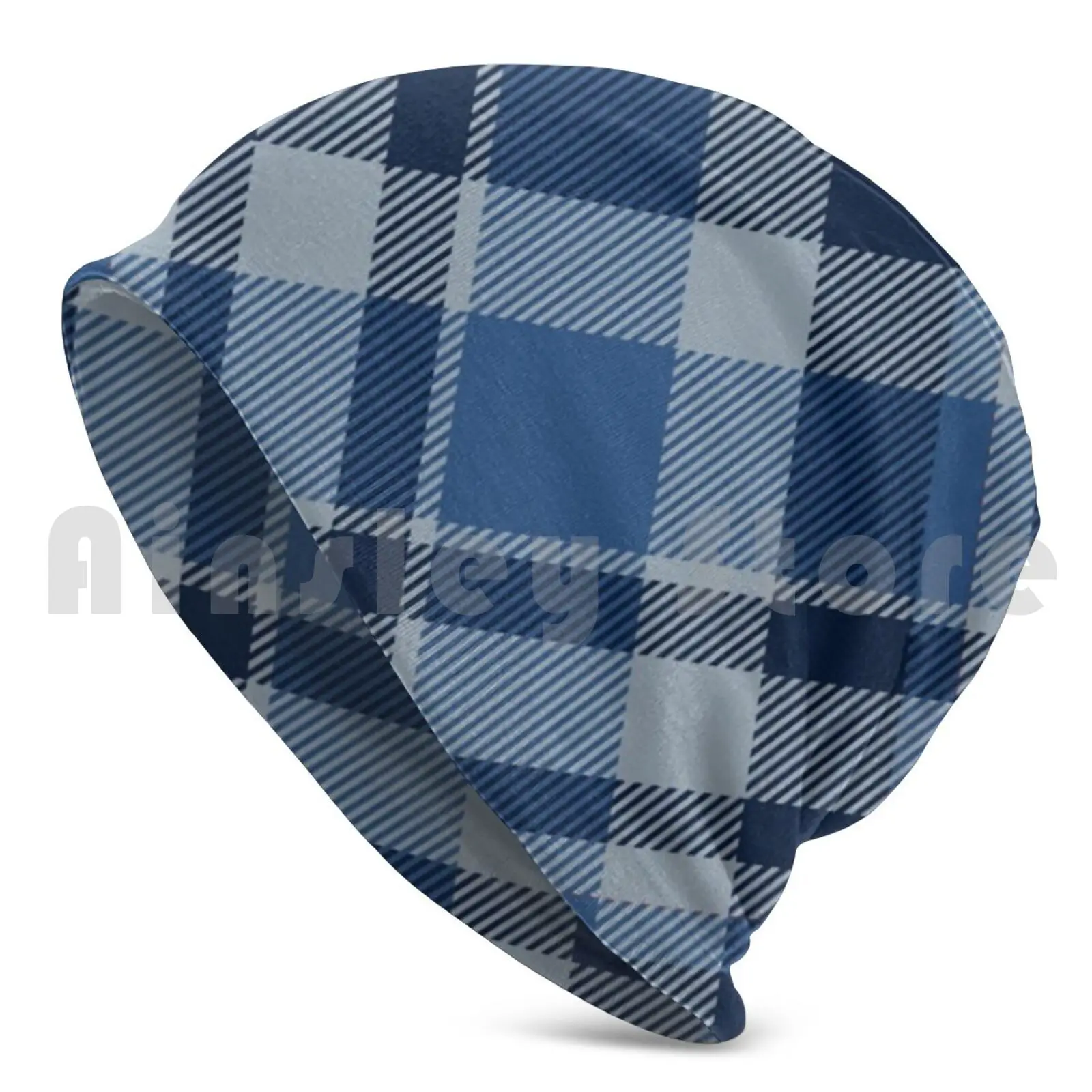 Tartan Scotland Beanies Knit Hat Hip Hop Tartan Scottish Outlander Black Scotland Clan Red Sassenach Scot Scots