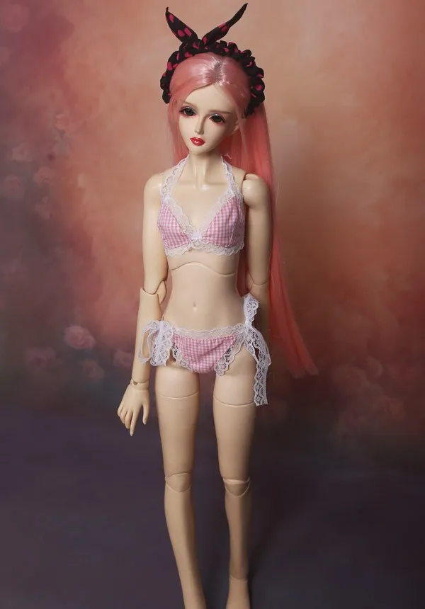 1/3 여성 속옷 브래지어 속옷 정장, 1/4 소녀, aod dod msd bjd 인형, SZ001, SD10