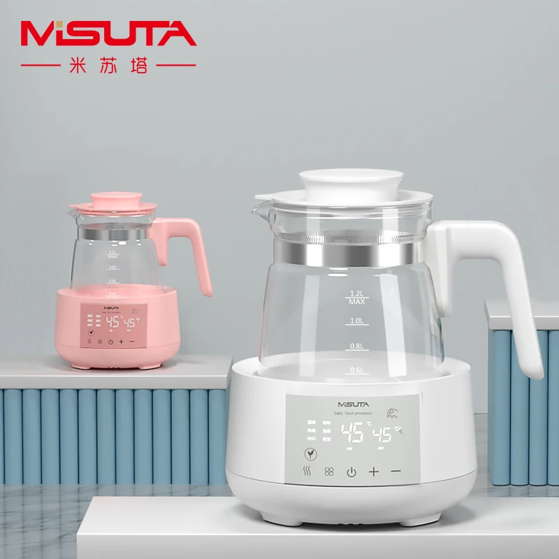 220V Constant Temperature Water Kettle 1200ML for Baby Milk Tea Coffee Intelligent Electric Kettle Water Warmer