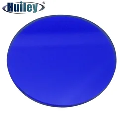 Professional Microscope Blue Color Filter 45 42 35 32 mm for Optical Biological Microscope Parts Accessories