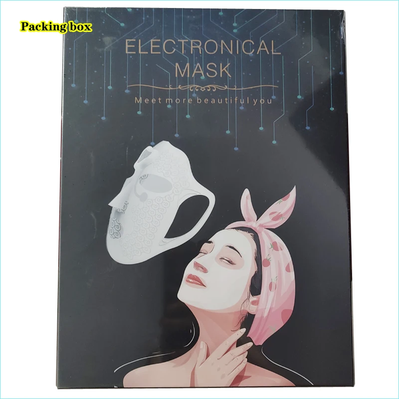 Elektrische Gezichtsmassage Masker Ems Magneet Pluse Gezicht Schoonheid Massager Anti Rimpel Hydraterende Crème Absorptie Lifting Huid Spa