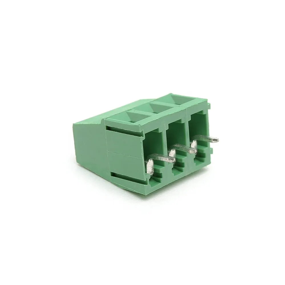100 Stück KF128-2Pin/3Pin Pitch 2,54/3,5/3,81/5,0/7,5 mm Abstand Klemmenblock Splice Terminal Schraubtyp PCB Schraubklemme – Detail 9