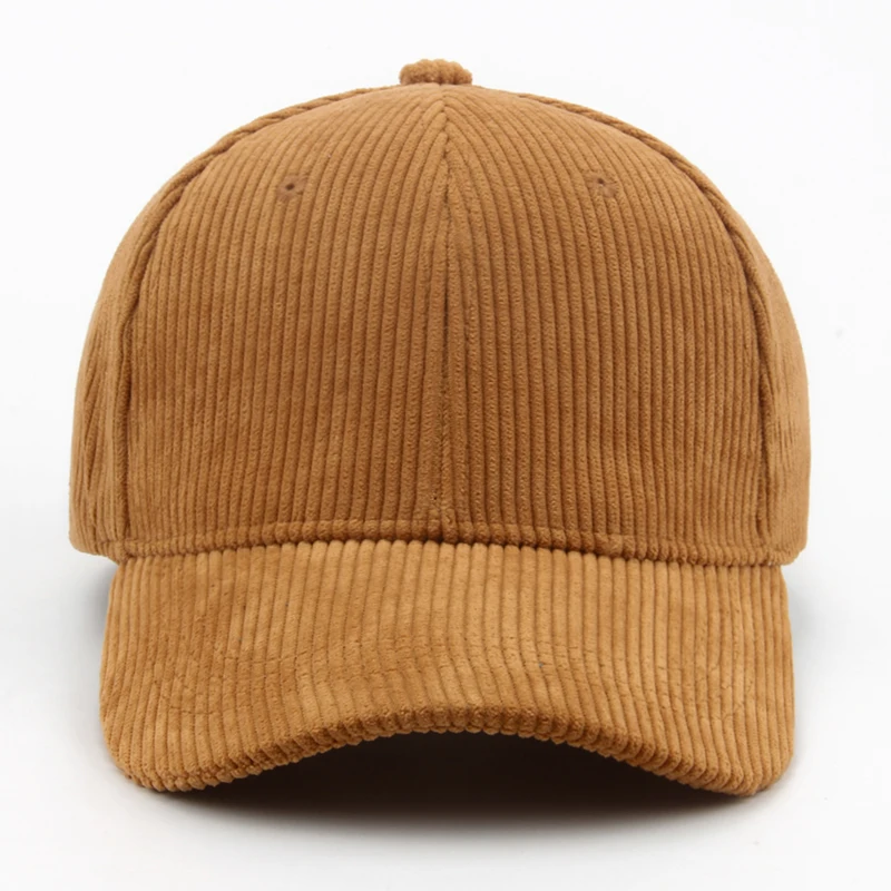 CNTANG 2024 Corduroy Baseball Cap For Women Men\'s Fashion Snapback Autumn Winter Hip Hop Caps Casual Vintage Brand Hats Unisex