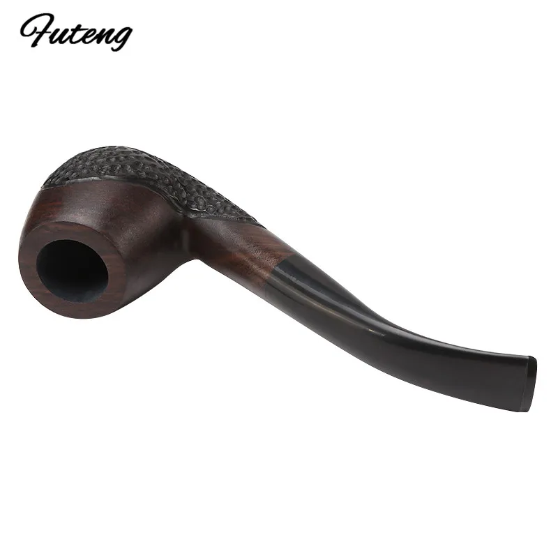 New Arrival Smoking Tobacco Pipe Classic Briar Wood Ebony Pipes For Smoking Accessories