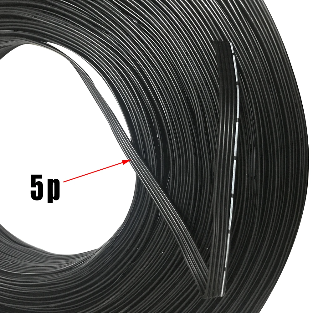 28AWG 2P/3P/4P/5P/6Pin Special Soft Silicone Cable Silicone Gel Wire -60 ~200 degree Insulationis Soft and Resists Soldering