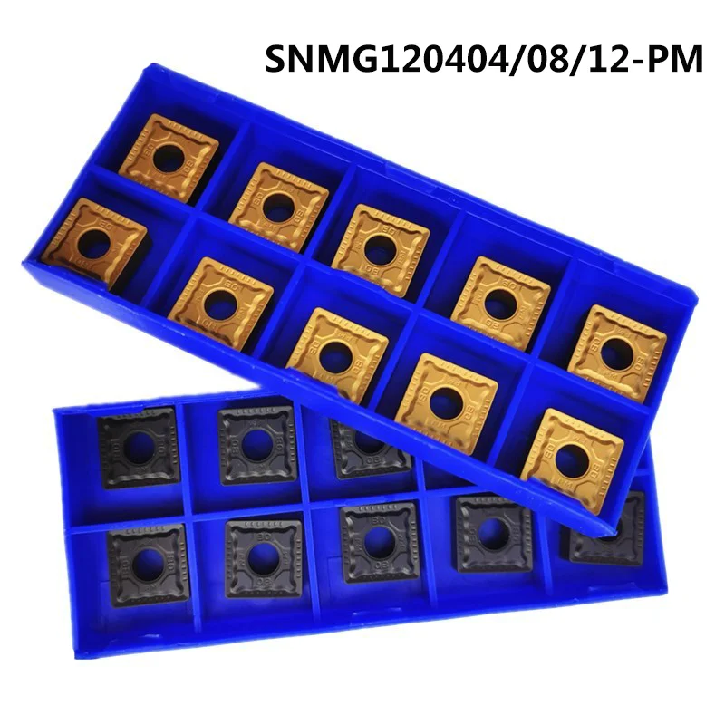 Carbide Inserts SNMG120404 SNMG120408 SNMG120412 PM YBC251 YBC252 Original  CNC Metal Turning Tool Lathe Cutter SNMG for Steel