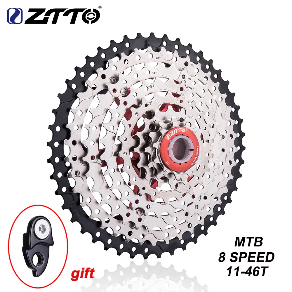 

MTB 8 speed Cassette 8s 11-46T Freewheel Mountain Bike Wide Ratio Steel Sprocket for Parts M310 Tx35 K7 X4 Bicycle Parts