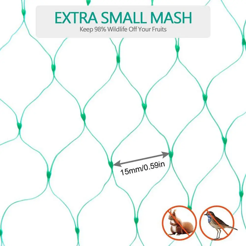 2x5/2x10/4x10m بركة حديقة بستان شجرة الفاكهة الخضار شبكة صافي