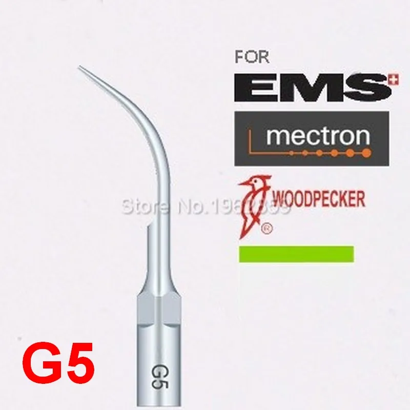 

5pcs G5 Dental Ultrasonic Scaler Tip Scaling Endo Perio Dentists Tools Periodontics Endodontics for EMS & Woodpecker