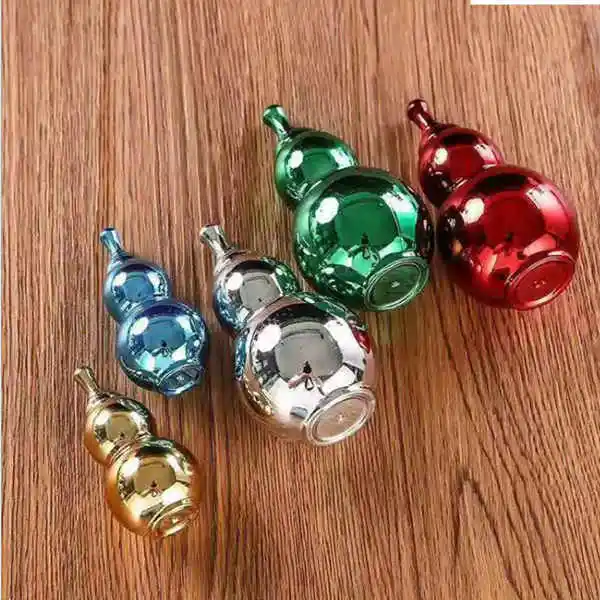 New color gourd perfume bottle electroplating refined oil bottle portable glass bottle