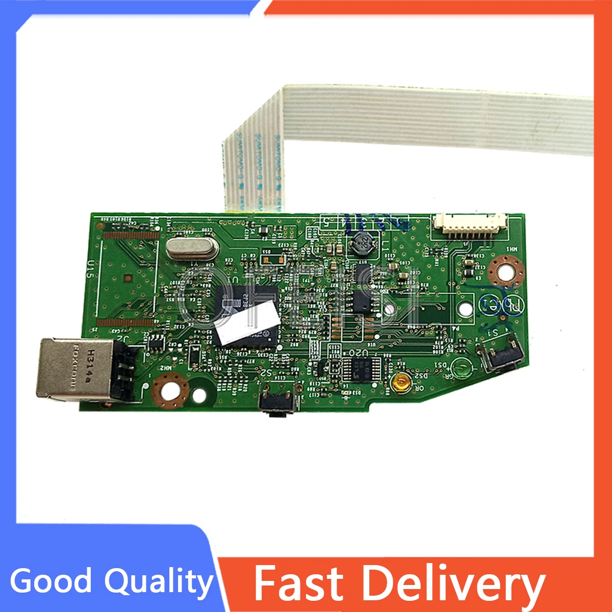 2PC X Original laser jet CF427-60001 for HP P1102W 1102W one flat cable formatter board Printer parts on sale