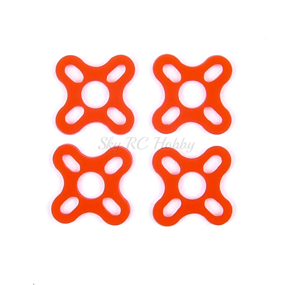 4/20PCS Motor Soft Mount Silicone Pad Spacer Damper Anti-vibration Absorber for 13/14/15 Series Motor FPV Racing RC Drone