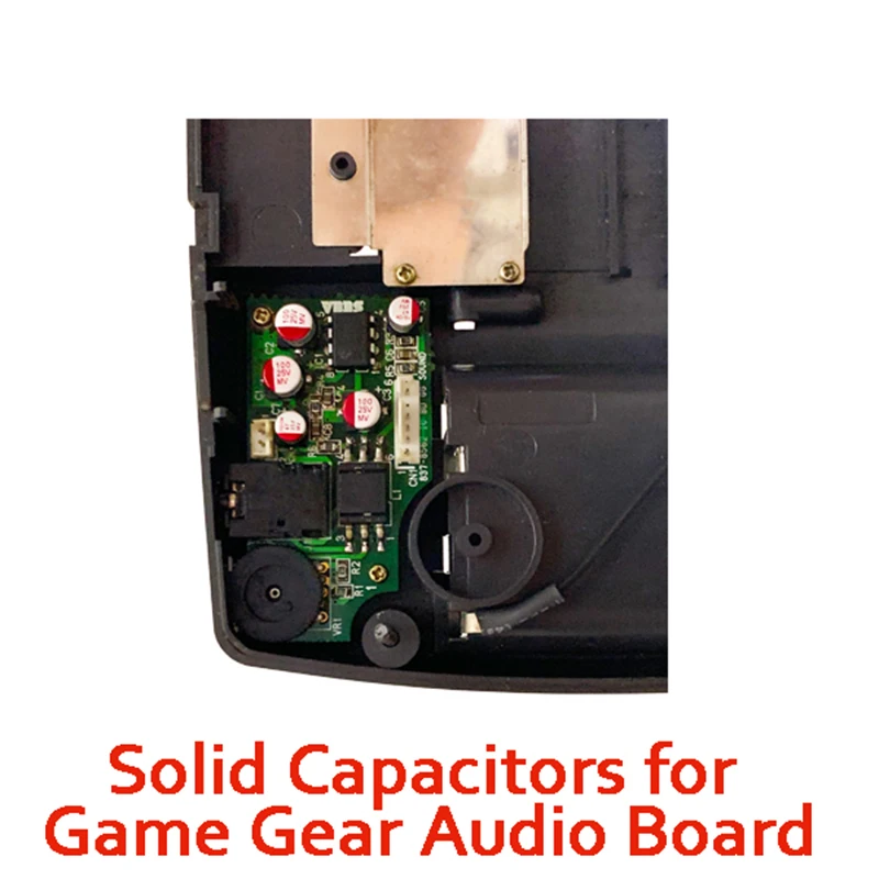 Kits de repuesto de condensador sólido para juego Sega, tablero de audio para reemplazar condensadores electrolíticos originales, 5 piezas, nuevo