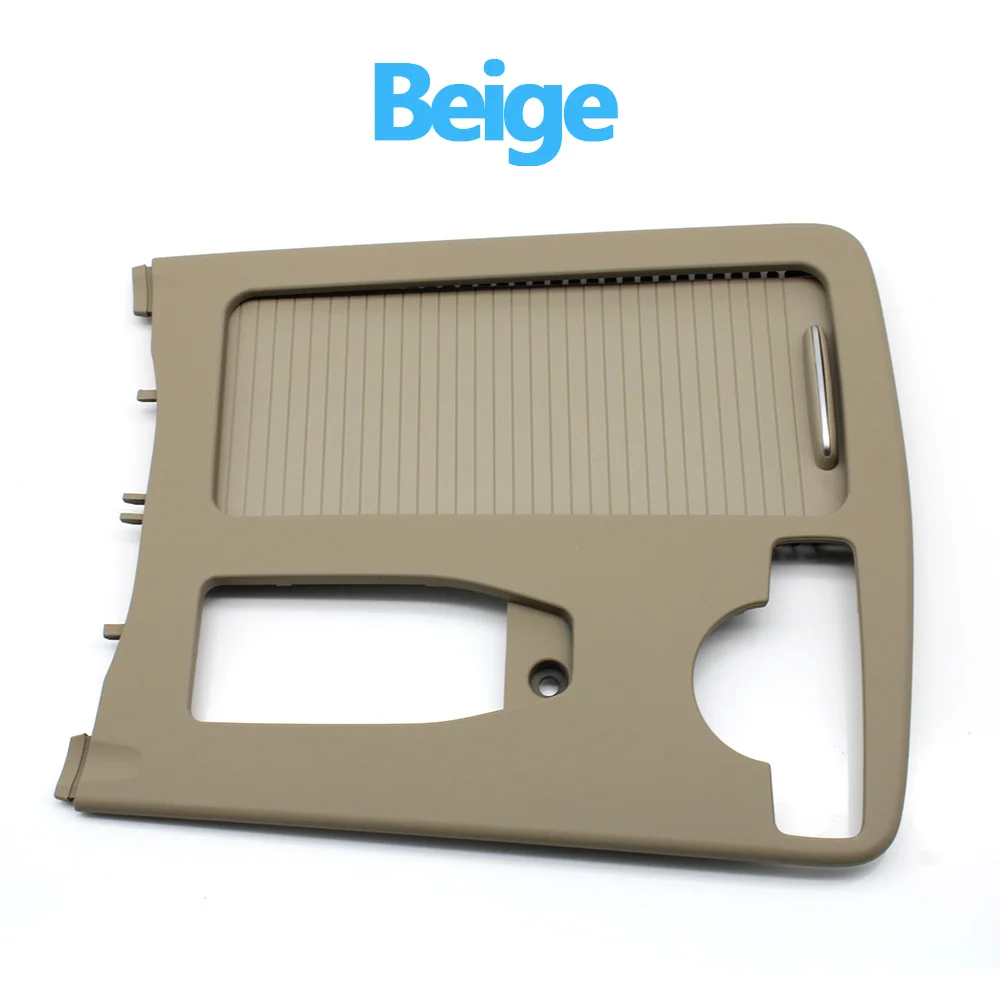 RHD Car Central Armrest Drink Cup Holder Shutter Outer Frame Cover For Mercedes Benz W204 C C180 C200 C220 E W207 W212 E260 E300