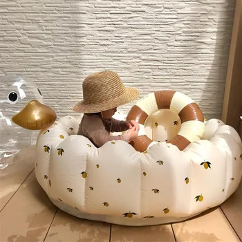 Japan style wicker woven handle round desktop snacks dried fruit storage basket with handles baby toy food organizing baskets