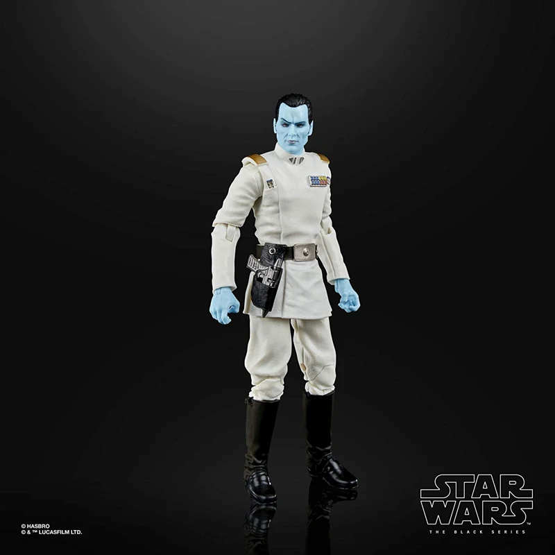 Star Wars The Black Series Archive Grand Admiral Thrawn Toy 6-calowe figurki kolekcjonerskie Rebels Zabawki dla dzieci