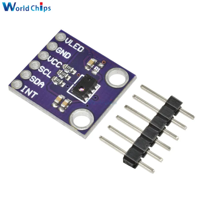 CJMCU-3216 AP3216 ALS/PS Digital Ambient Light Sensor Proximity Distance Sensor Module Light Detection Photosensitive Sensor DIY