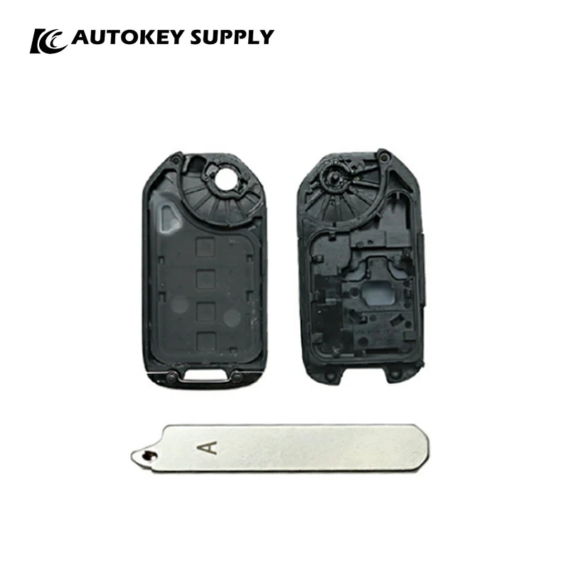 New Replacement For Honda 3 Buttons Remote Flip Key Shell \