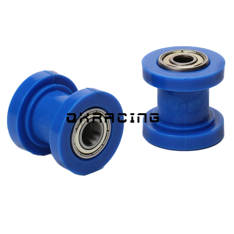 Motorrad 8/10mm Antriebskette Roller Pulley Rad Slider Spanner Rad GuideFür Enduro Motocross Pit Dirt Bike ATV CRF CR XR – Detail 2