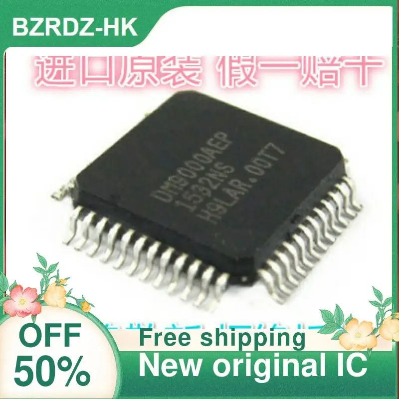 رقاقة إيثرنت IC الأصلية ، وحدة تحكم DM9000AEP ، جديدة ، 4 4.5