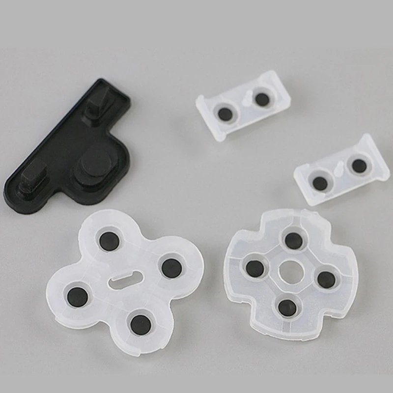 5pcs/lot Conductive Rubber Pad Button Contacts Gasket Kit For PS3 Game Controller Game Machine Accessories