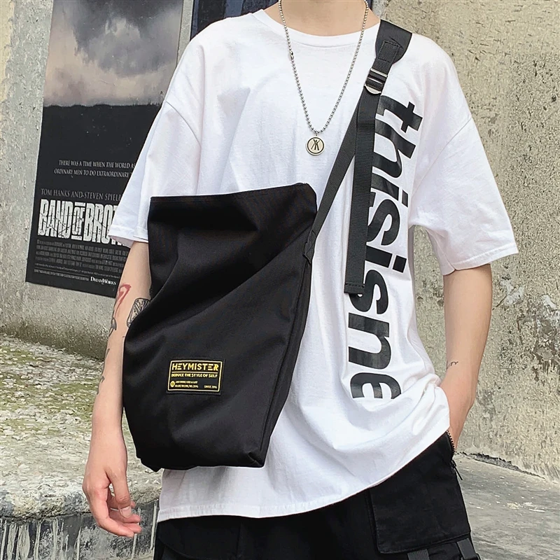 

Messenger Bag Couple Japanese Casual large-capacity Original Uoct.all Shoulder Bag Ins Hot hip-hop Fashion Simple Satchel