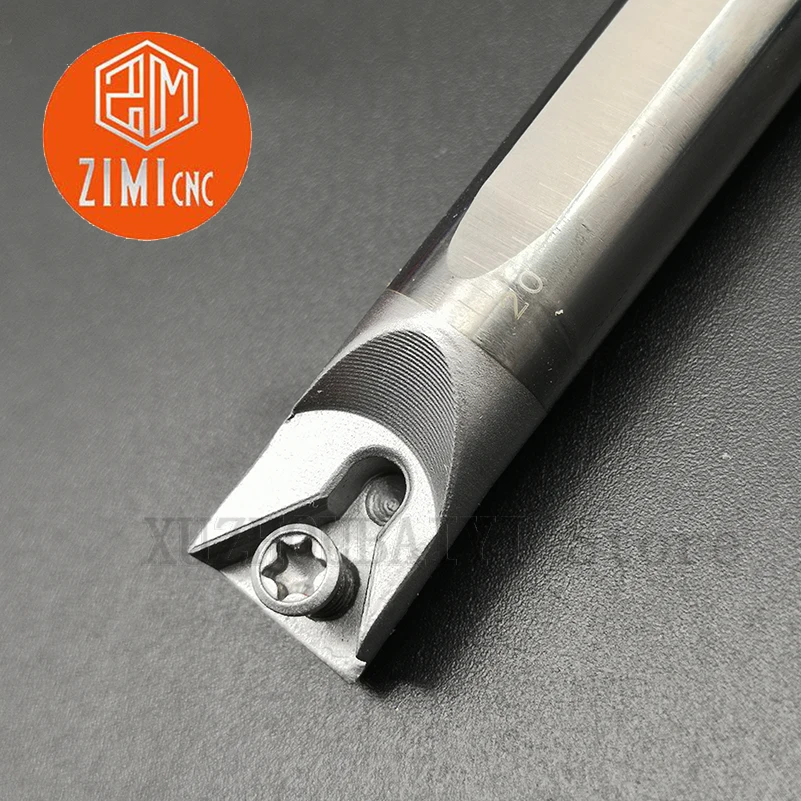 Eixo de perfuração antivibração, eixo fino de giro pequeno, extendido, furo interno, cnc, c10k/c12m, stfpr11/09 c10k