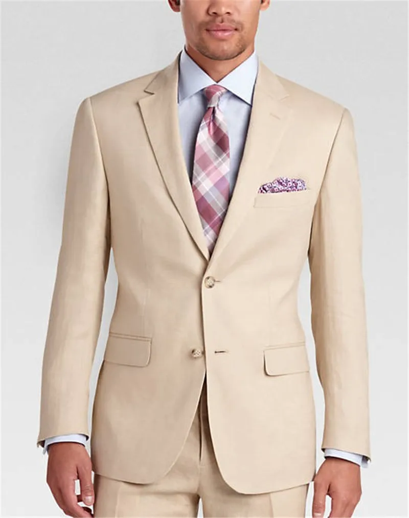 

Handsome Groomsmen Notch Lapel Groom Tuxedos Mens Wedding Dress Man Jacket Blazer Prom Dinner (Jacket+Pants+Tie) K133
