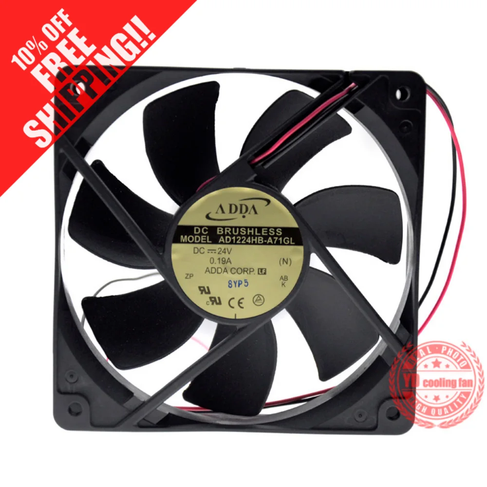 

NEW ADDA AD1224HB-A71GL 12025 24V 0.19A 12CM12CM cooling fan