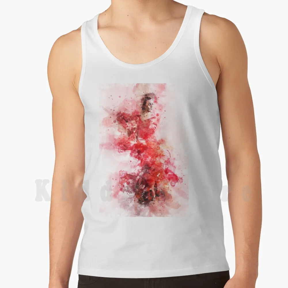 Camisetas sin mangas para bailarinas de flamenco, chaleco sin mangas, bailarina de flamenco, danza flamenco, música flamenco, flamenco, España, español