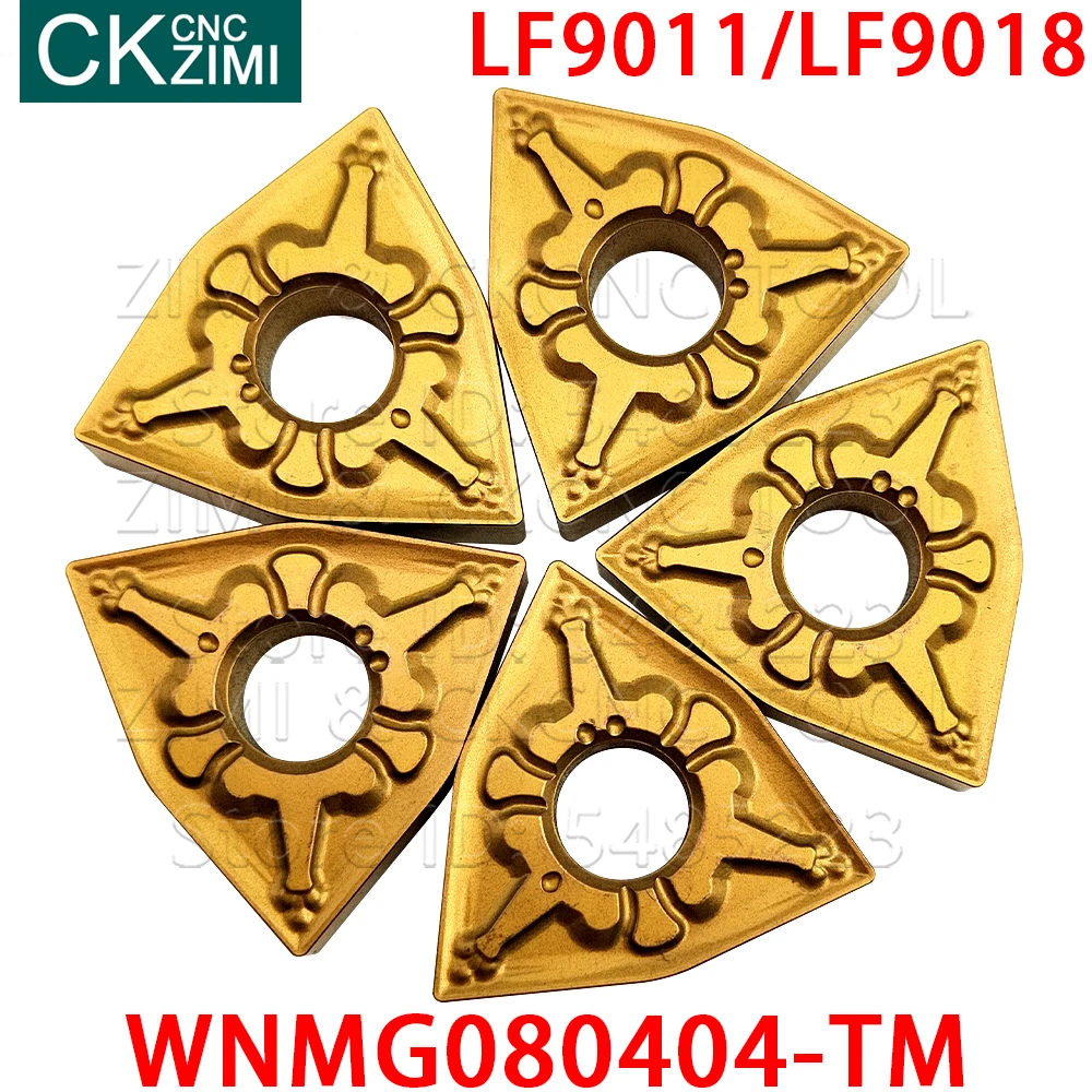 WNMG080404-TM LF9018 WNMG080404-TM LF9011 Carbide Turning Inserts wood turning tools CNC metal Lathe tools WNMG 080404 for steel