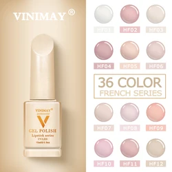 VINIMAY France Gel Nail Polish vernis semi permanant UV Soak Off Gelpolish Nail Art Gel Polish Primer Manicure Nails Gel Lacque