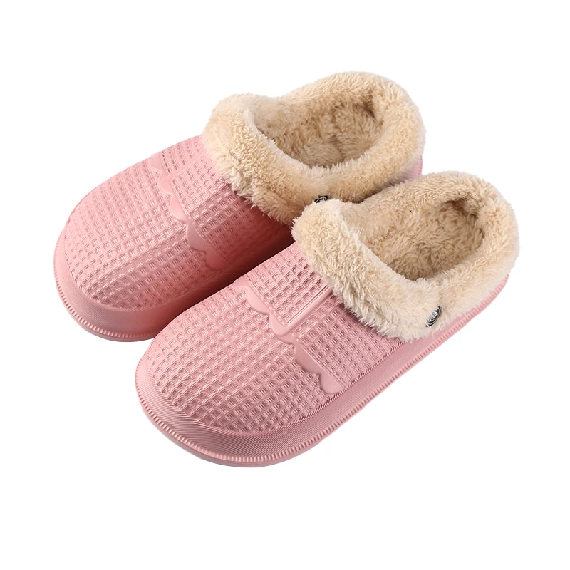 Ltolo Winter Children Kids Girl Mules Warm Clogs Sandals Garden Slippers Baby Shoes For Girls EUR31 32 33 34 35 36