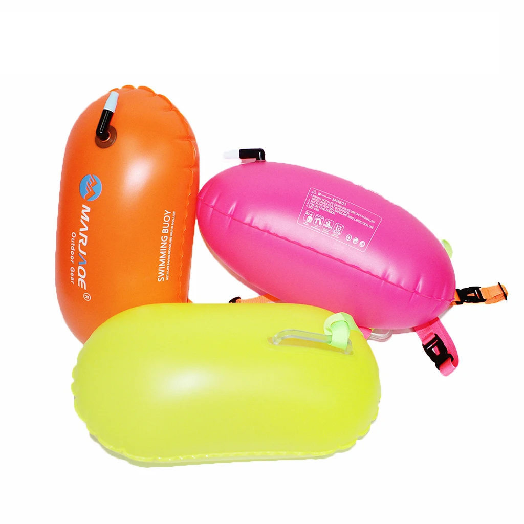 

Safety Swim Buoy Tow Float with Waist Belt for Open Water Swimmers