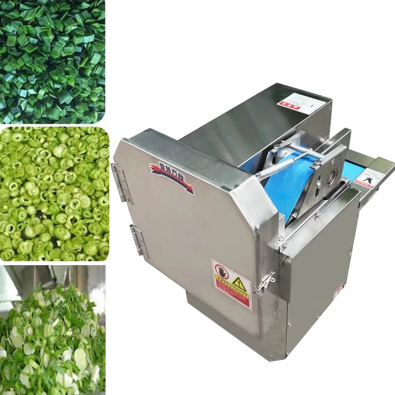 Electric green onion parsley segment cutter lettuce chopping machine