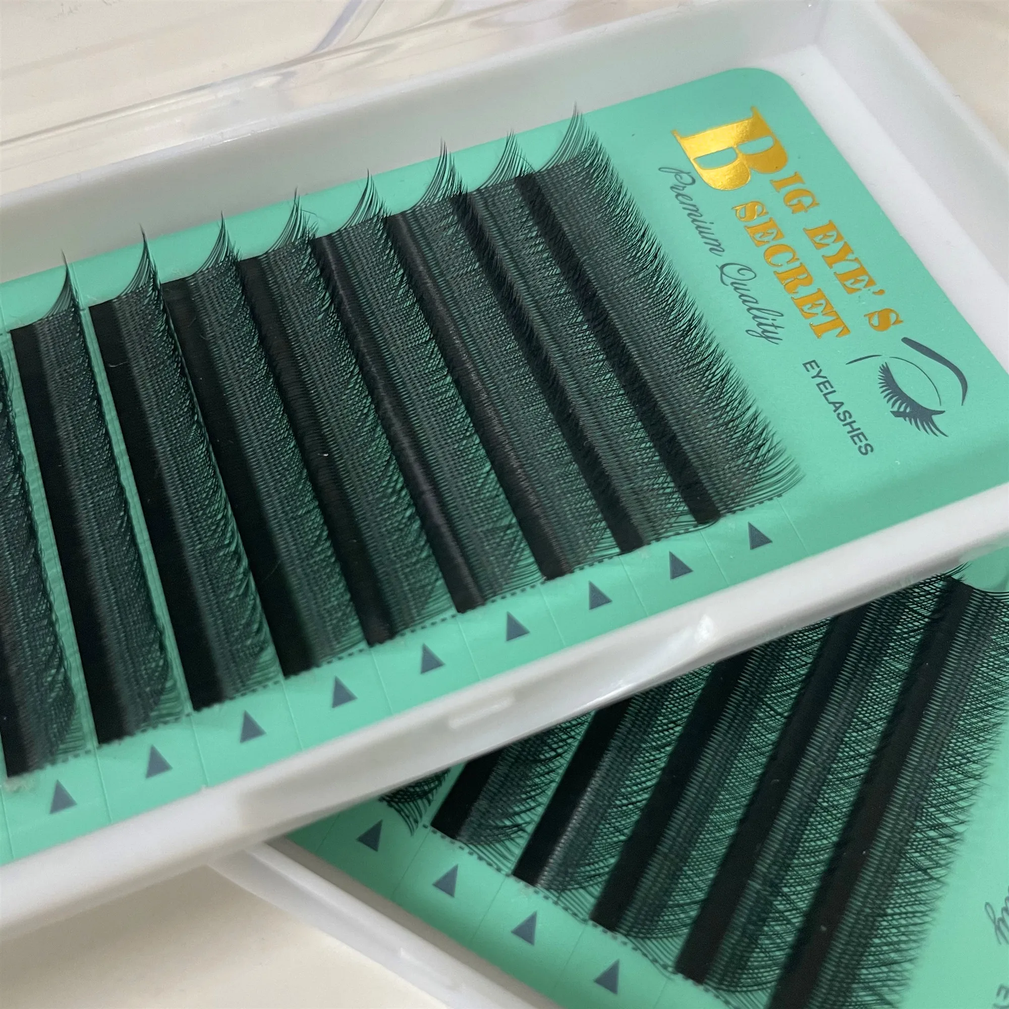 Big Eye's Secret New Arrival YY Shape Lash Fluffy Individual Eyelash Extensions Natural And Soft Wholesale/Supplies