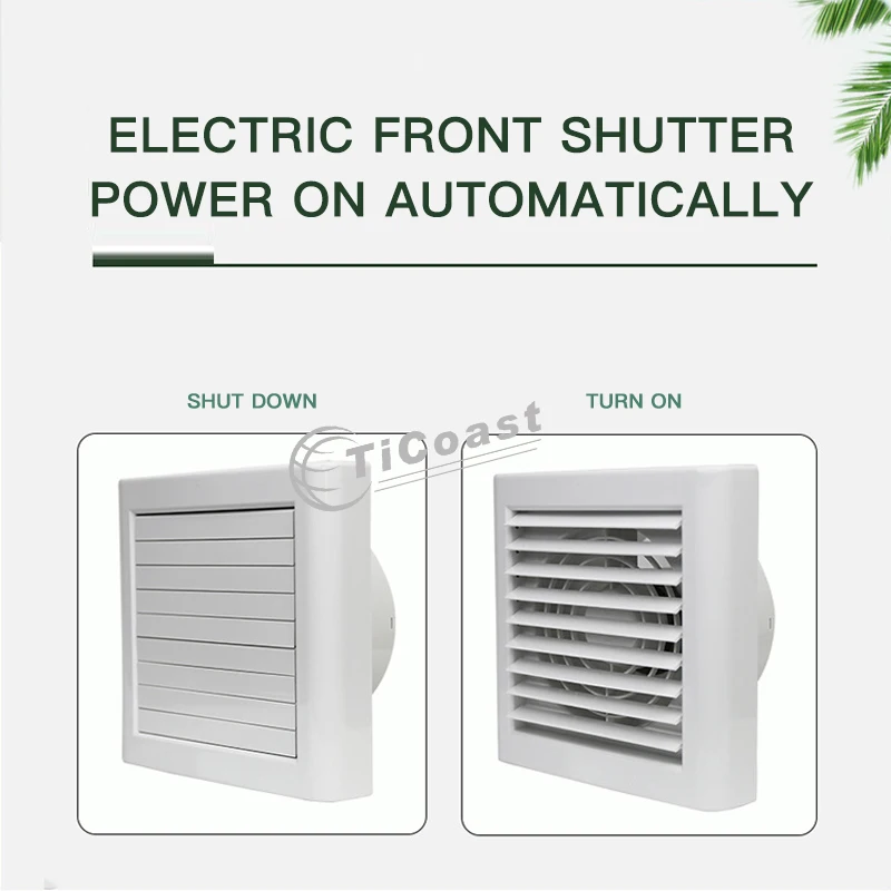 4/6 inch Silent Ventilator Fan Exhaust Fan for Household Kitchen Bathroom Smoke Ventilating Fan