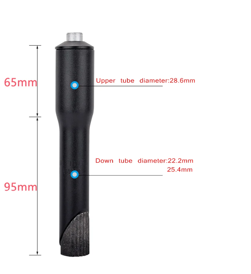 Aluminium Alloy Mountain Bicycle Retro Gooseneck Converter Stem Rise Up Extender Ahead Adapter 22.2/25.4mm*28.6mm Cycling Stem
