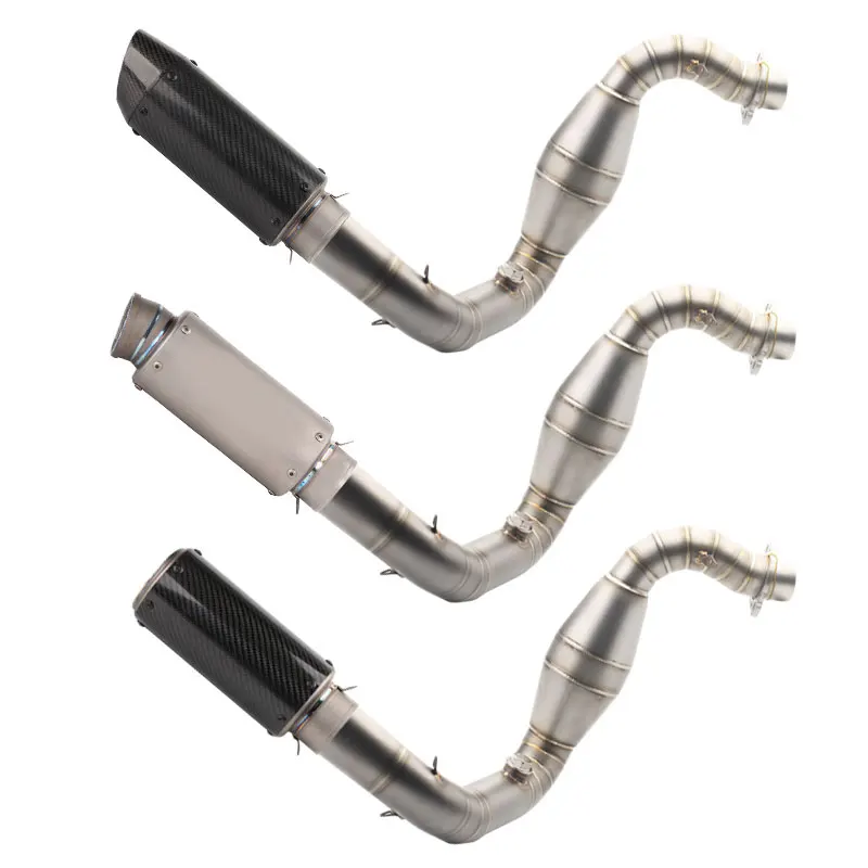 

Full-section Titanium Alloy Exhaust in the Front Section of Backpressure Modified FOR BMW G310GS Motorcycle Sports Car