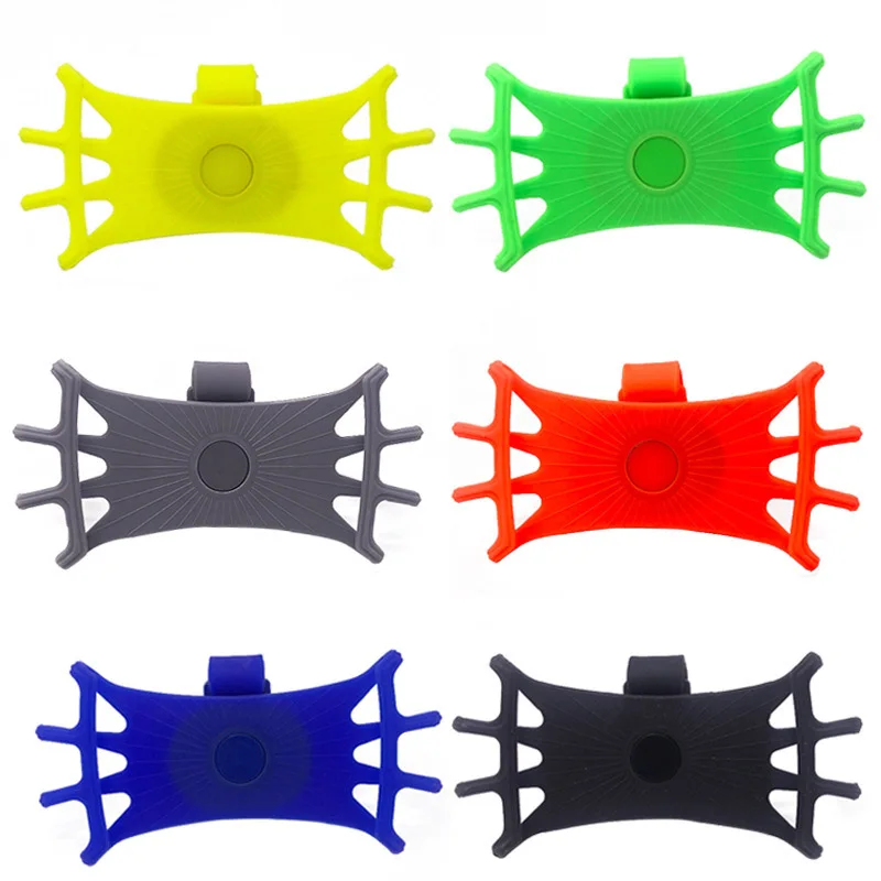 Universal Phone Stand Outdoor Bicycle Mobile Cell Holder Stand For iPhone For xiaomi Silicone Bicycle Mount Bracket Phone Holder